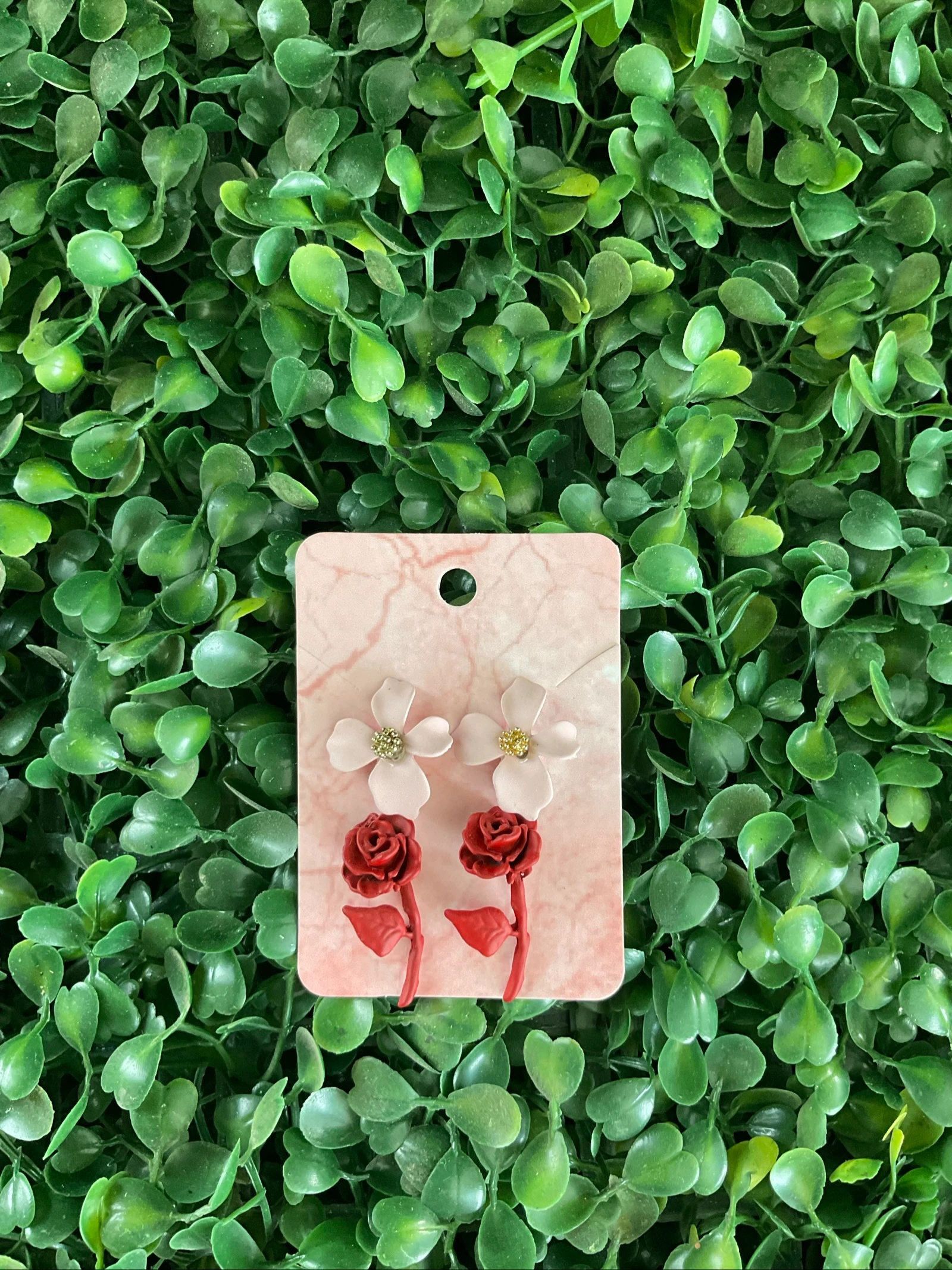 Boucles d'oreilles fleurs – photo 3